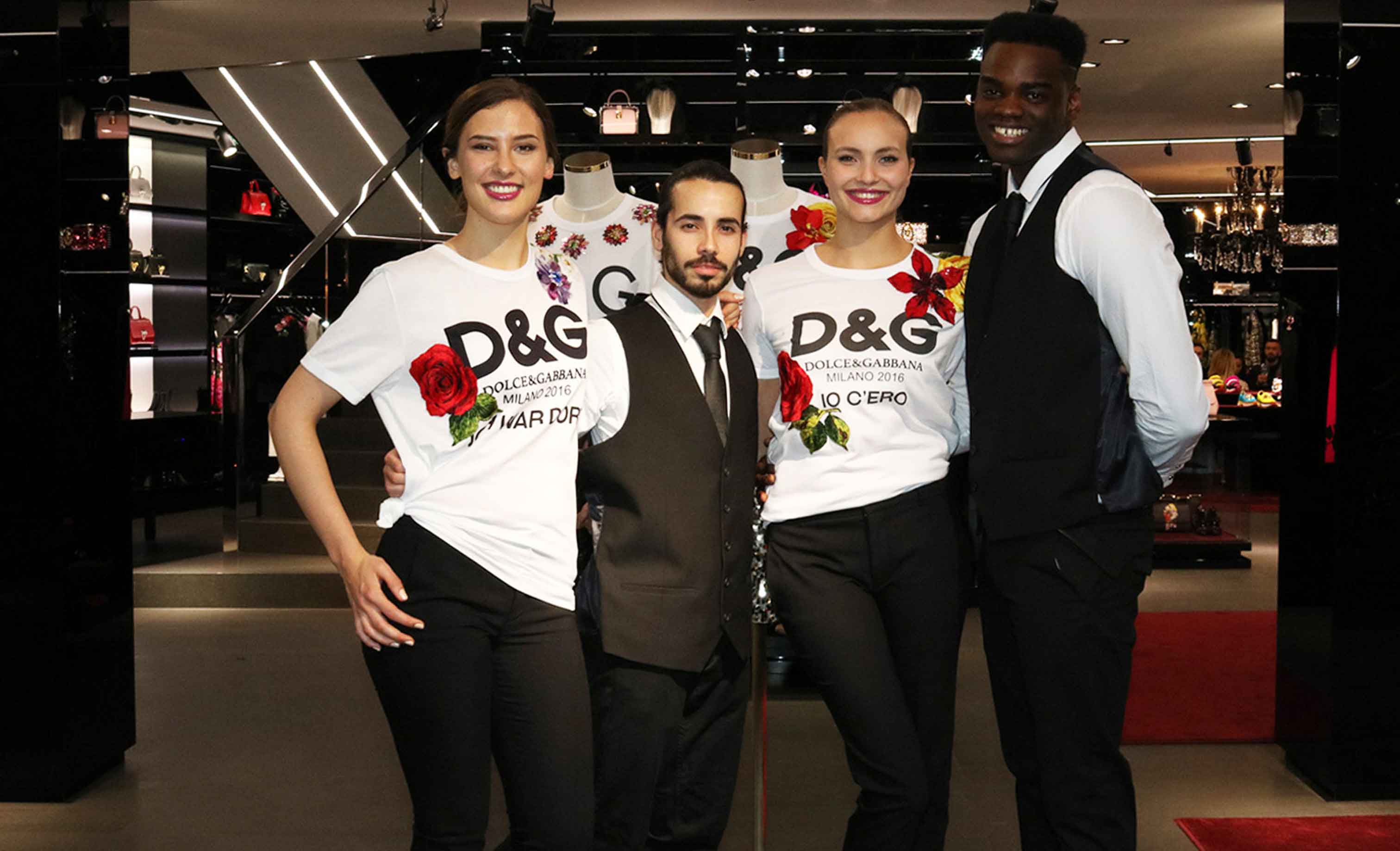 D & G Event at Ku'Damm with IZOE hostess personnel